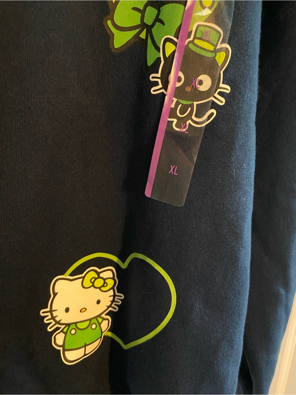 Hello Kitty & Friends St. Patrick’s Day Sweater - Picture 5 of 7